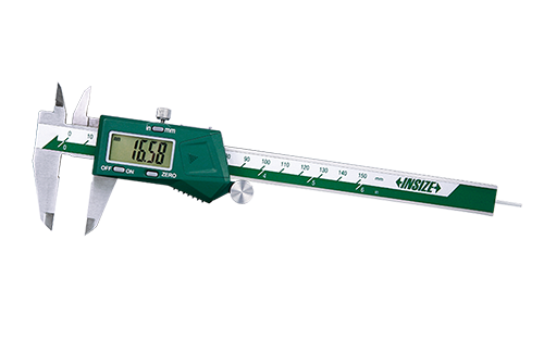 Digital Calipers With Round Depth Bar